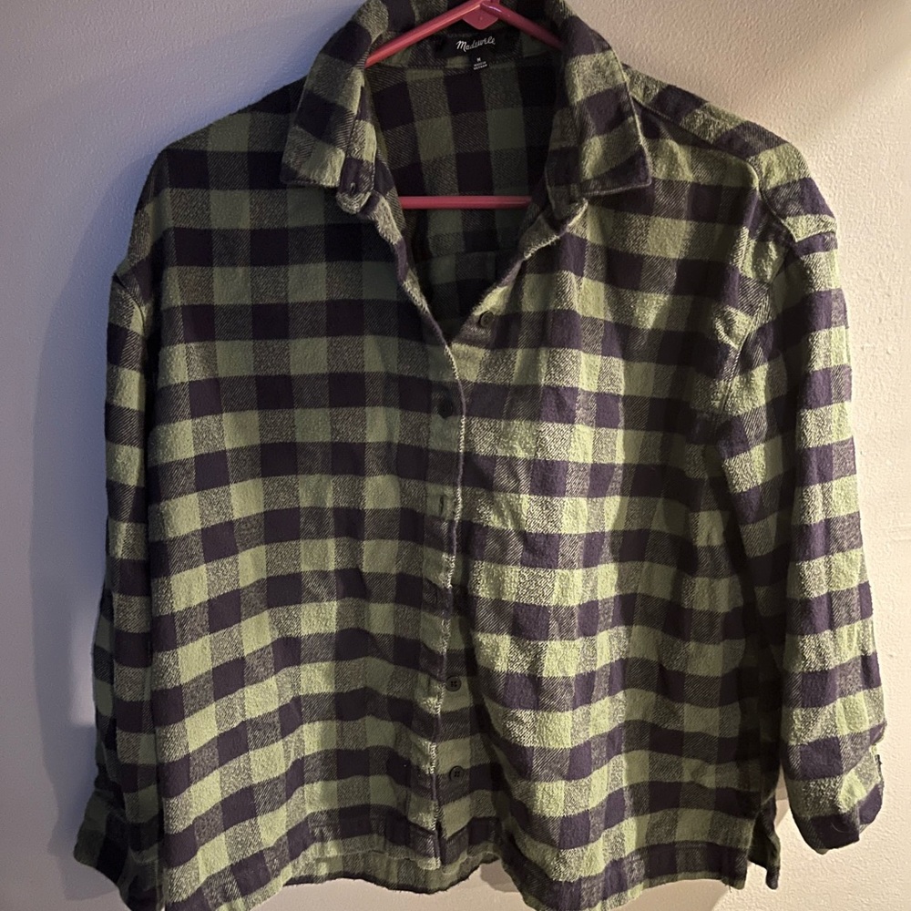 Madewell EUC Flannel size M